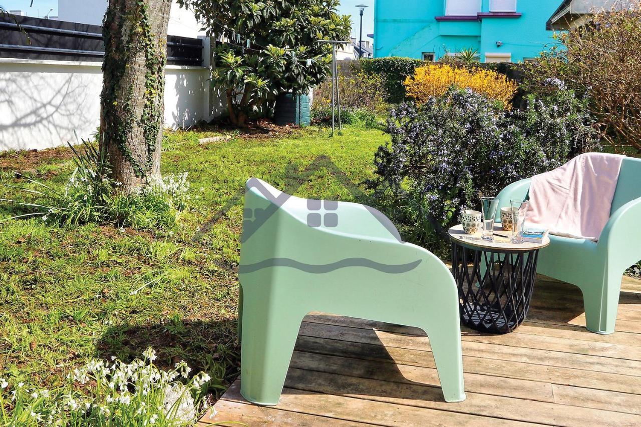 Localise - M33B - Kerbraz, Maison En Duplex Avec Jardin Clos Au Guilvinec - Tout A Pied, Plages, Port, Centre, Commerces, Marche - Wif Inclus - Linge De Lit Inclus Villa Esterno foto