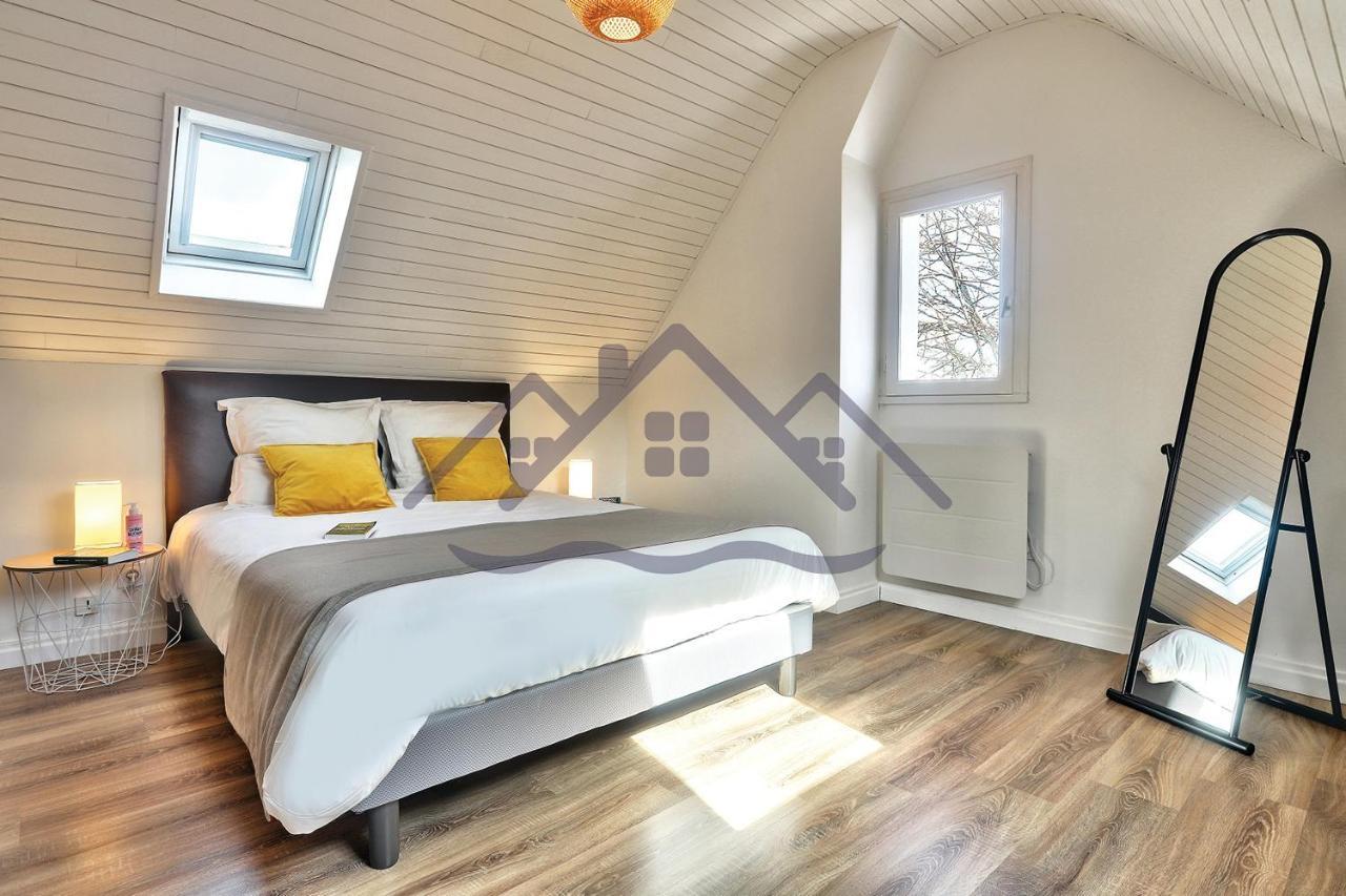Localise - M33B - Kerbraz, Maison En Duplex Avec Jardin Clos Au Guilvinec - Tout A Pied, Plages, Port, Centre, Commerces, Marche - Wif Inclus - Linge De Lit Inclus Villa Esterno foto