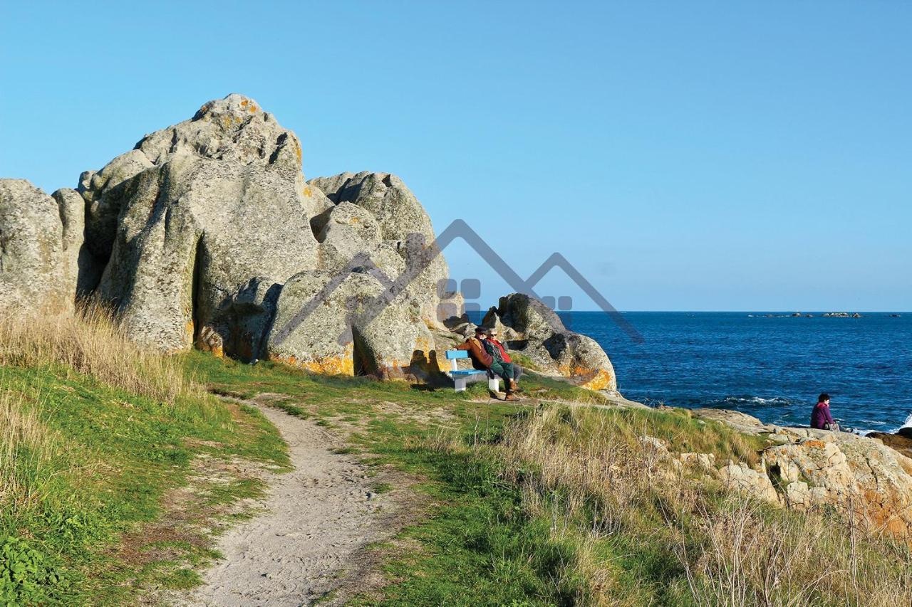 Localise - M33B - Kerbraz, Maison En Duplex Avec Jardin Clos Au Guilvinec - Tout A Pied, Plages, Port, Centre, Commerces, Marche - Wif Inclus - Linge De Lit Inclus Villa Esterno foto