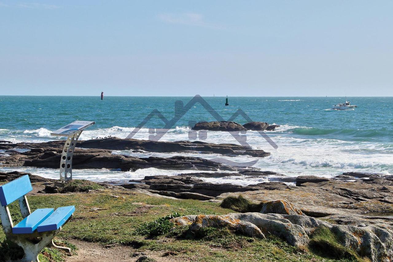 Localise - M33B - Kerbraz, Maison En Duplex Avec Jardin Clos Au Guilvinec - Tout A Pied, Plages, Port, Centre, Commerces, Marche - Wif Inclus - Linge De Lit Inclus Villa Esterno foto